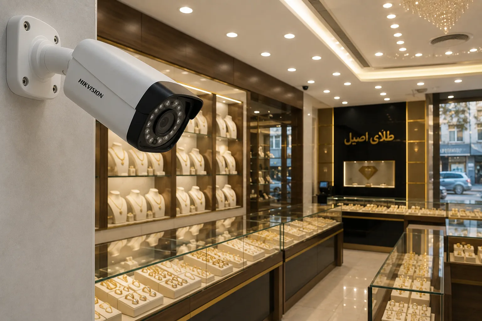 بهترین دوربین مداربسته برای مفازه در کرمان
